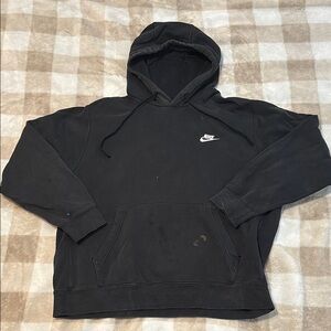Nike Black Athletic Sweatshirt Hoodie